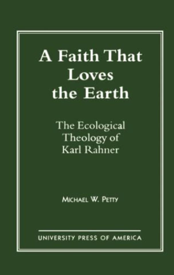 A Faith that Loves the Earth