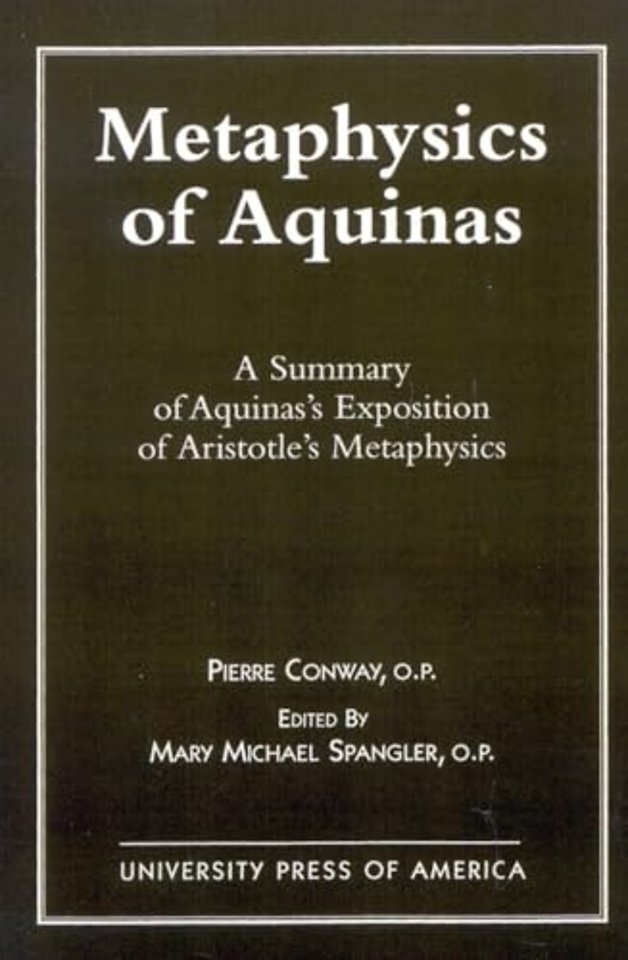 Metaphysics of Aquinas
