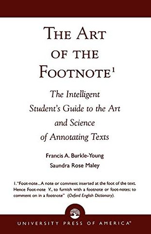 The Art of the Footnote