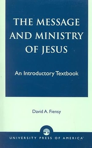 The Message and Ministry of Jesus