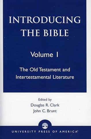 Introducing the Bible: The Old Testament and Intertestamental Literature