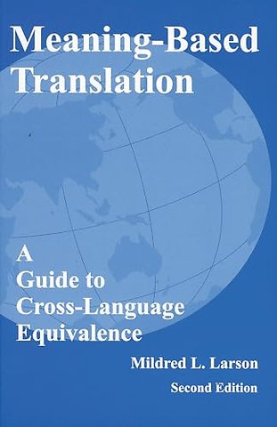 Meaning-Based Translation