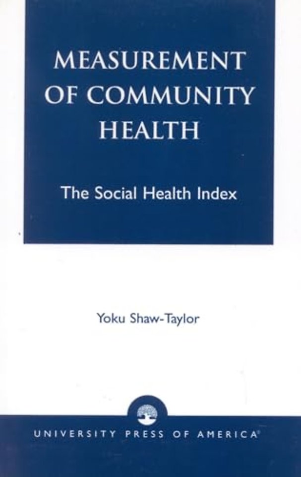 Measurement of Community Health
