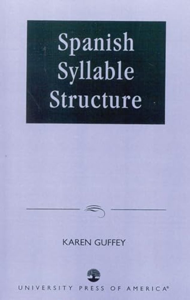 Spanish Syllable Structure