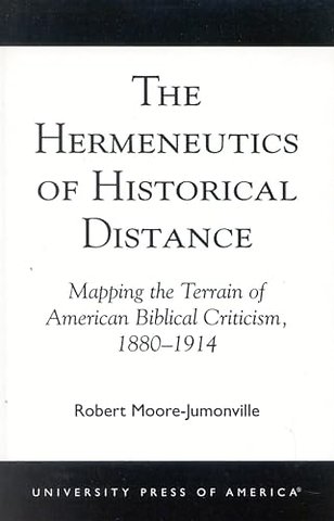 The Hermeneutics of Historical Distance