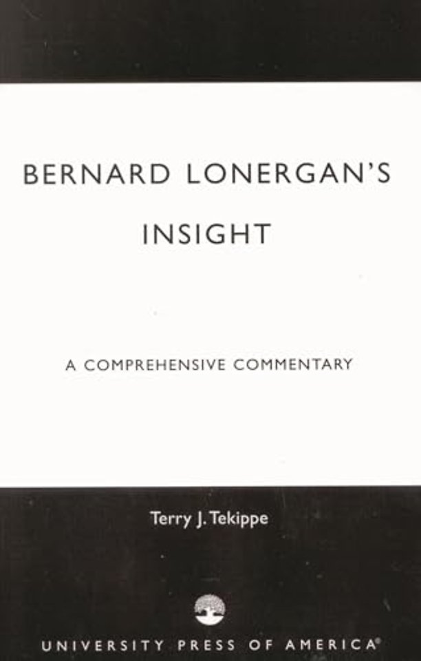 Bernard Lonergan's Insight