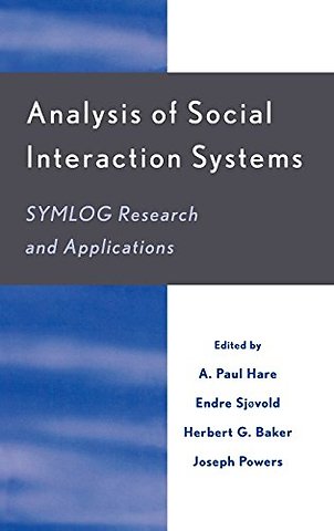 Analysis of Social Interaction Systems