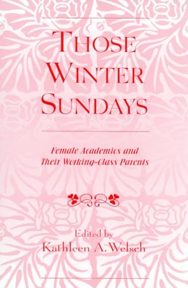 Those Winter Sundays
