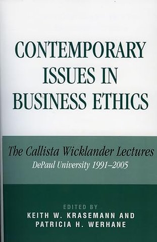 Contemporary Issues in Business Ethics