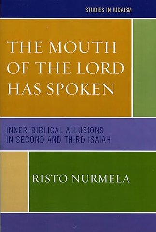 The Mouth of the Lord has Spoken