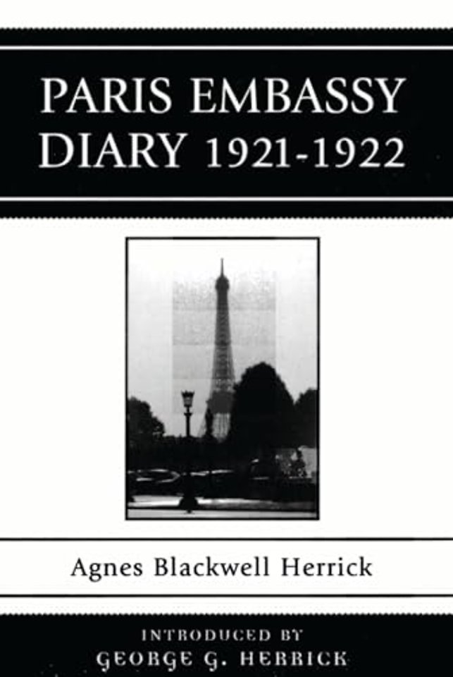 Paris Embassy Diary 1921D1922