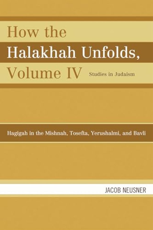 How the Halakhah Unfolds