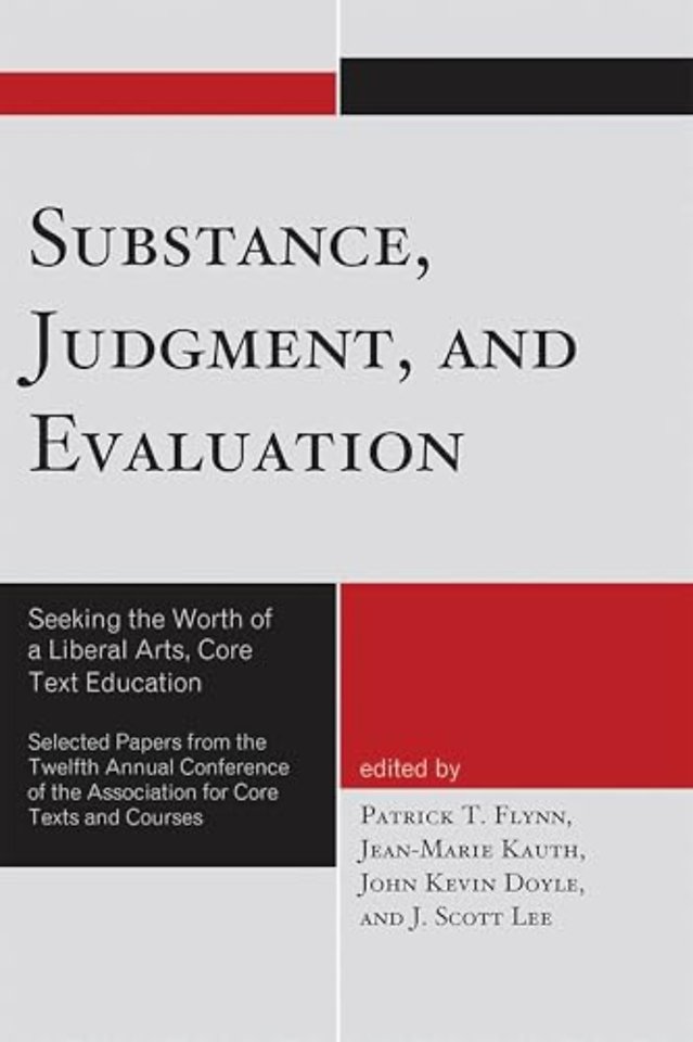Substance, Judgment, and Evaluation