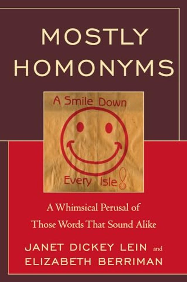Mostly Homonyms