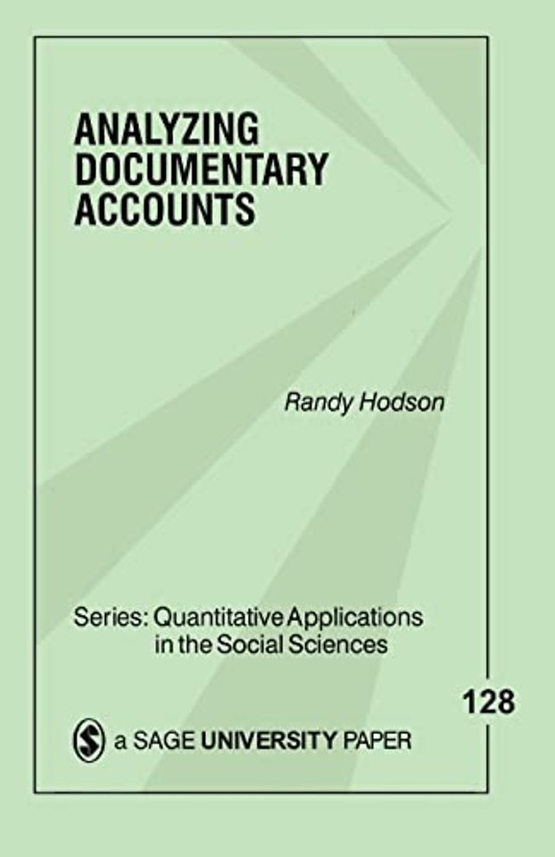 Analyzing Documentary Accounts