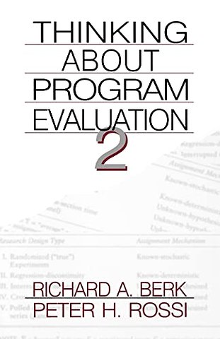 Thinking about Program Evaluation