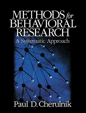 Methods for Behavioral Research