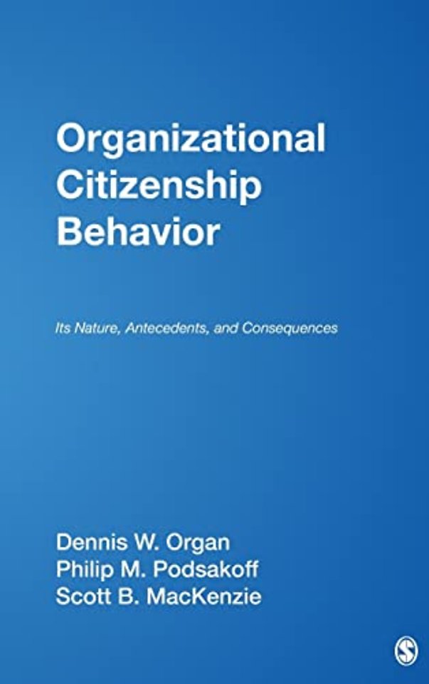 Organizational Citizenship Behavior