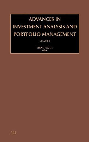 Advances in Investment Analysis and Portfolio Management