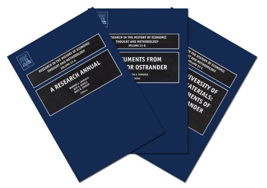 Research in the History of Economic Thought and Methodology (Part A, B & C)