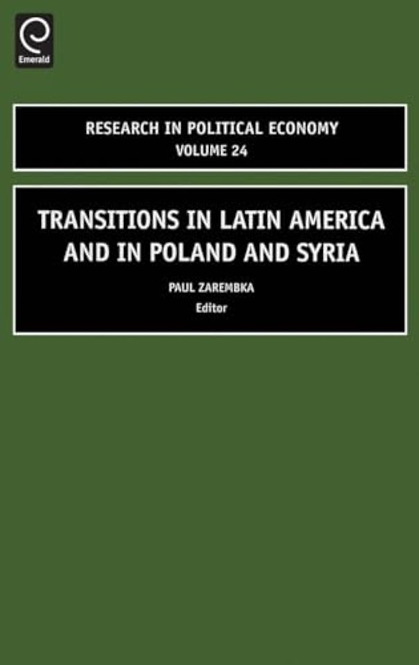 Transitions in Latin America and in Poland and Syria