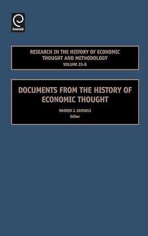 Documents from the History of Economic Thought