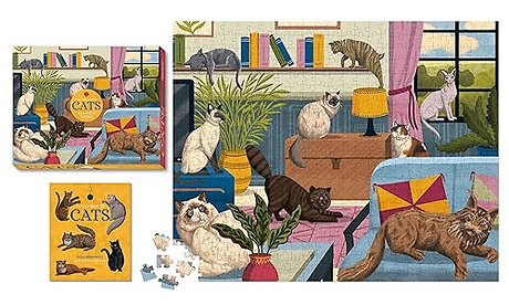 For the Love of Cats 500-Piece Puzzle