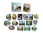 Bob Ross: Happy Little Magnets