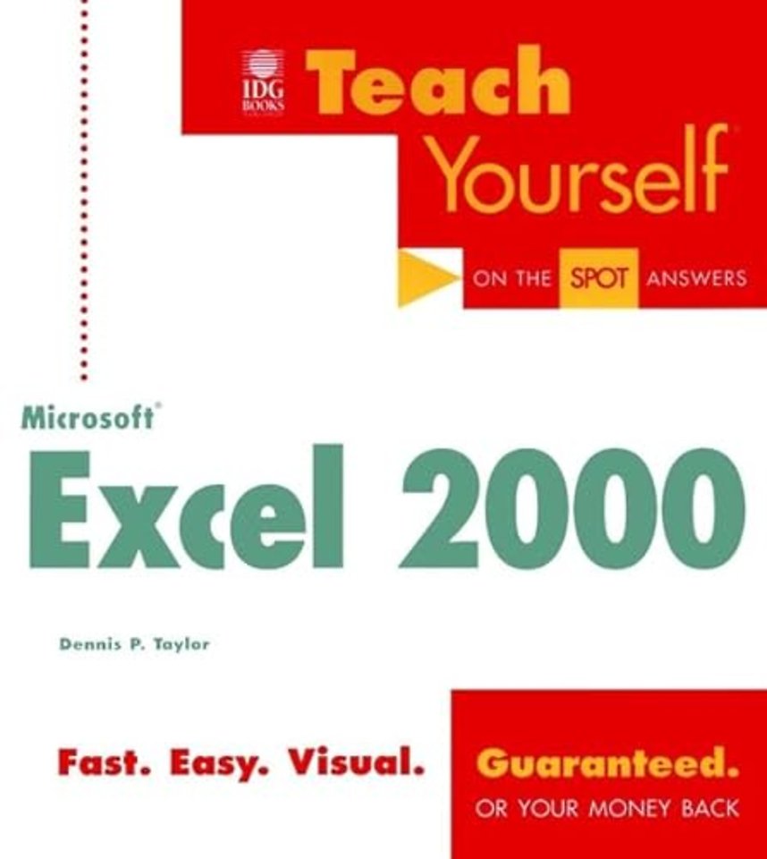 Teach Yourself Microsoft Excel 2000