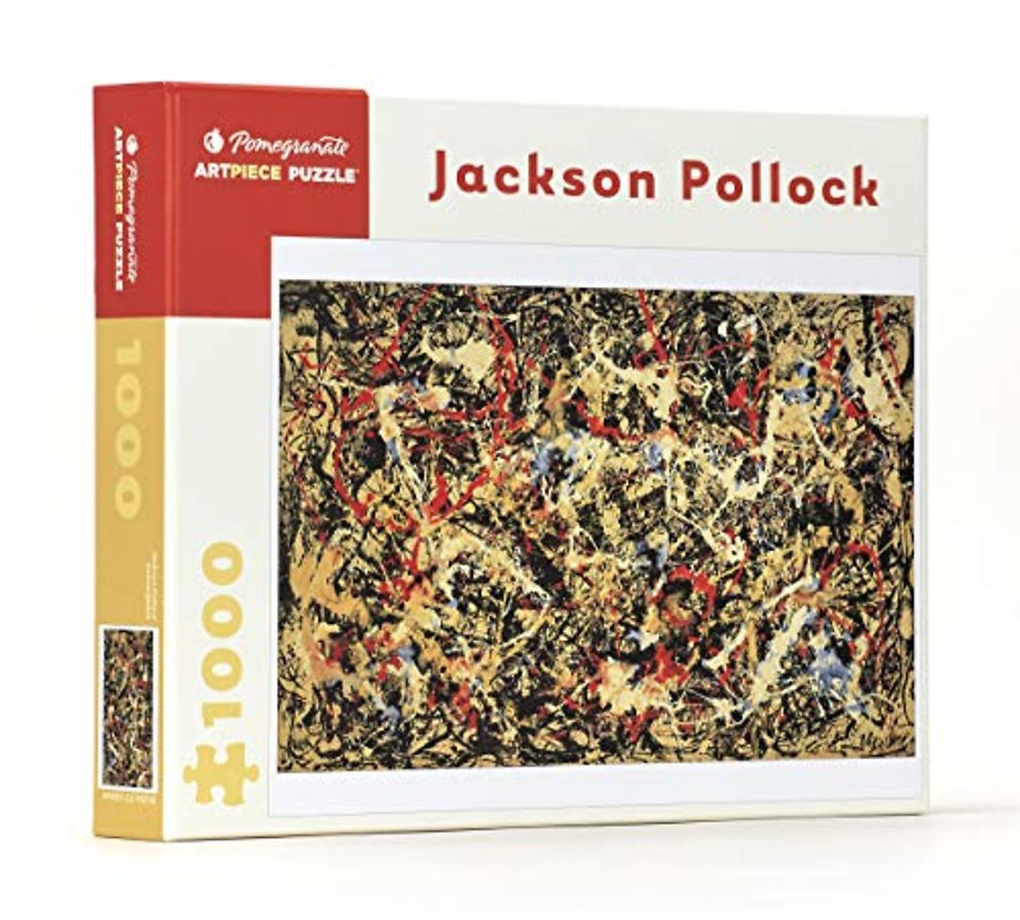 Jackson Pollock Convergence 1000 Piece Jigsaw Puzzle