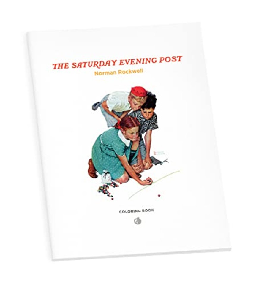 Norman Rockwell Colouring Book
