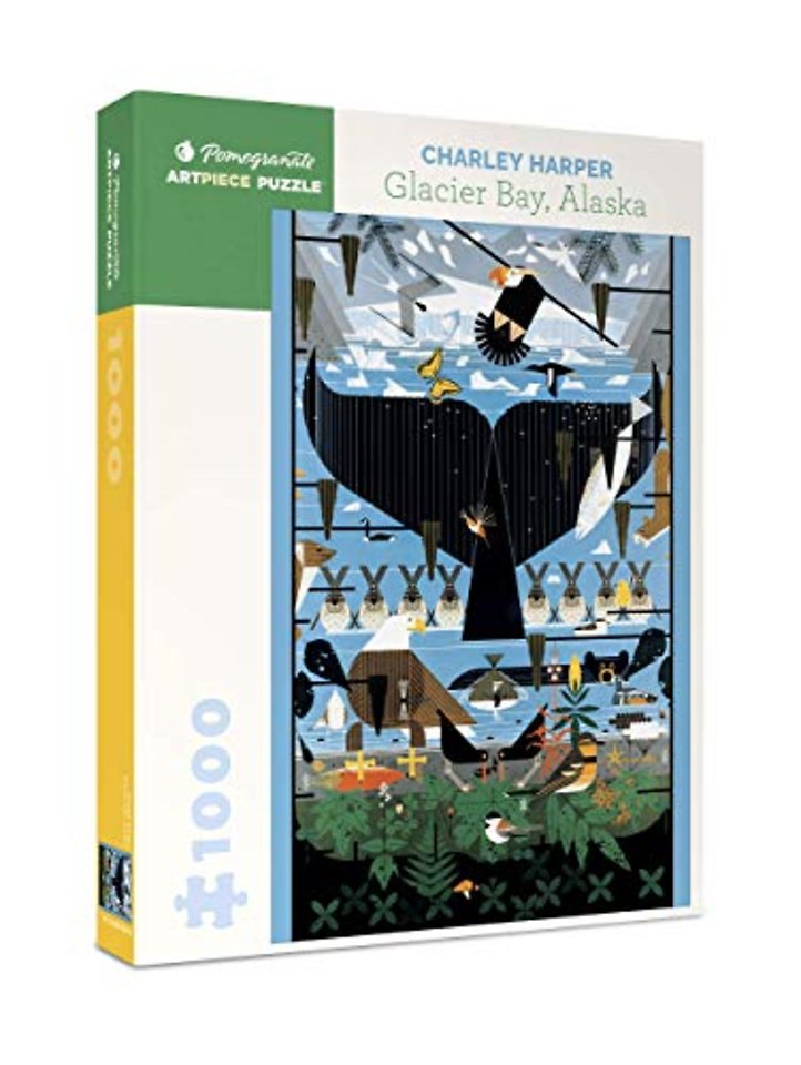 Charley Harper Glacier Bay  Alaska 1 000-Piece Jigsaw Puzzle