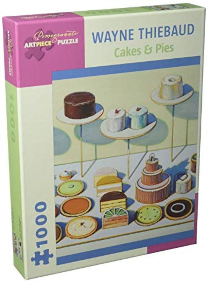 Wayne Thiebaud Cakes & Pies 1000-Piece Jigsaw Puzzle