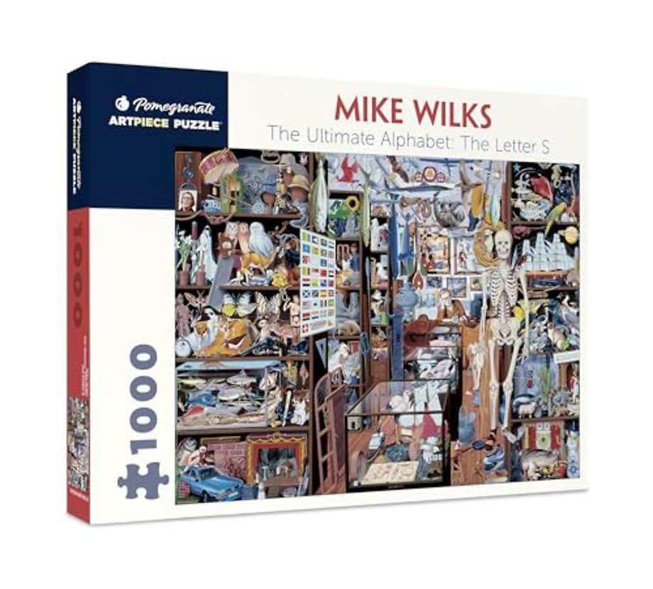 Mike Wilks the Ultimate Alphabet the Letter S 1000-Piece Jigsaw Puzzle