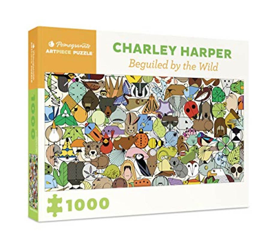 Charley Harper Beguiled by the Wild 1000-Piece Jigsaw