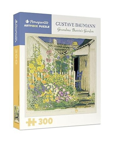 Gustave Baumann Grandma Battins Garden 300-Piece Jigsaw