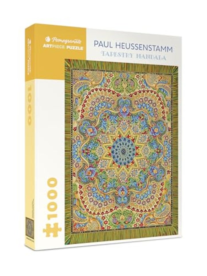 Paul Heussenstamm Tapestry Mandala 1000-Piece Jigsaw Puzzle