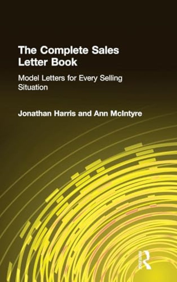 Complete Sales Letter Book: Model Letters for Every Selling Situation
