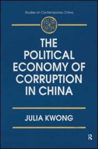 Political Economy of Corruption in China