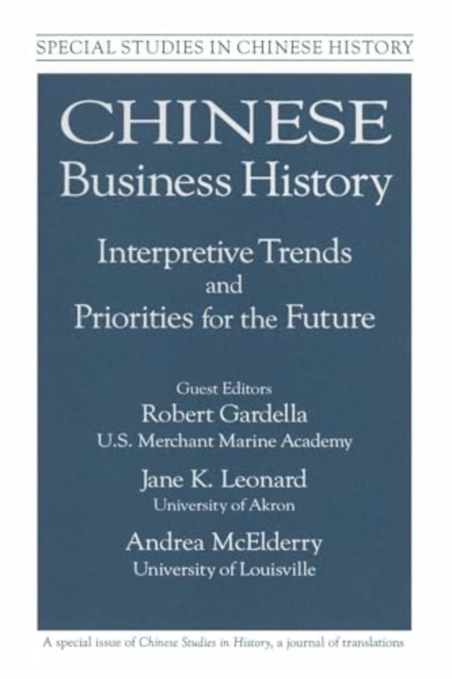 Chinese Business History