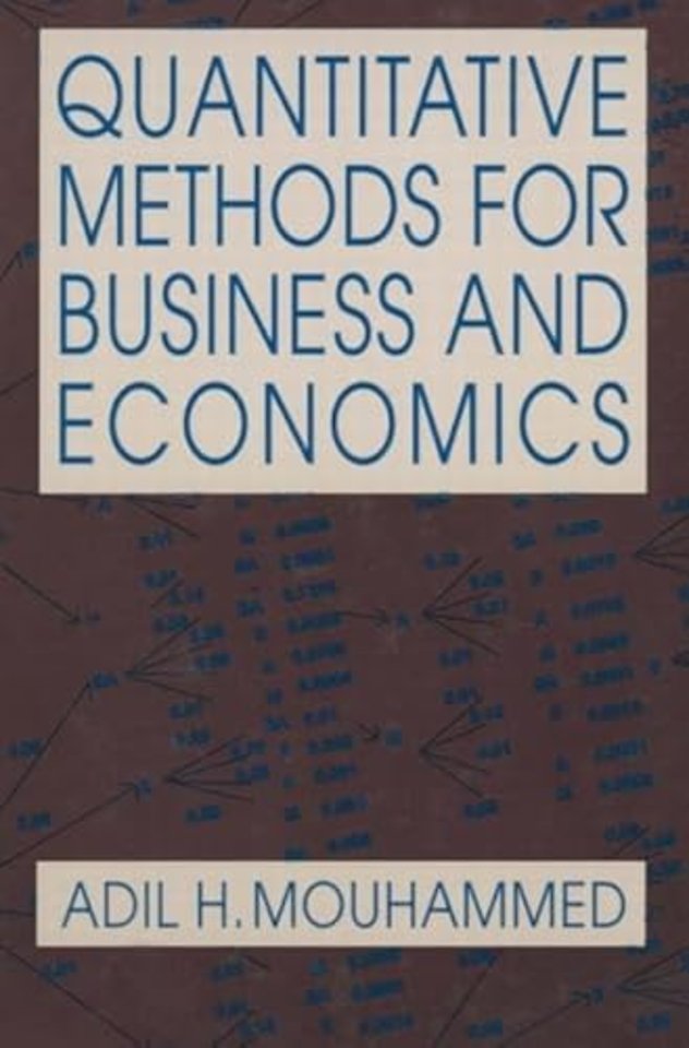 Quantitative Methods for Business and Economics