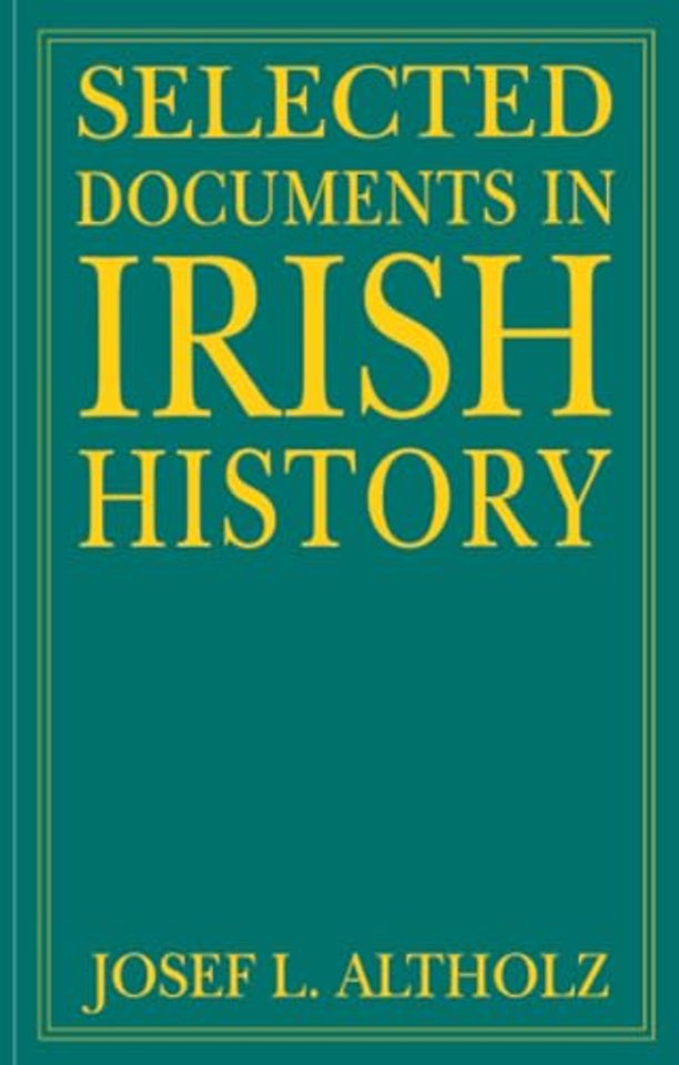 Selected Documents in Irish History