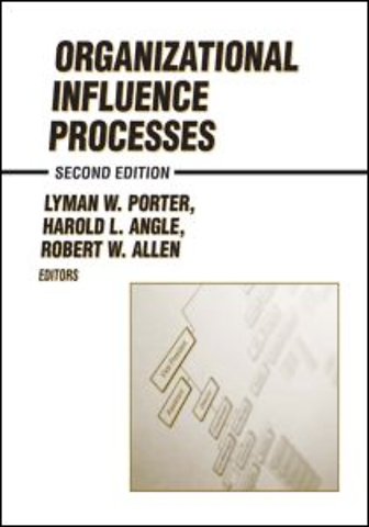 Organizational Influence Processes