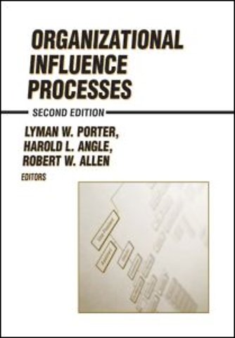 Organizational Influence Processes