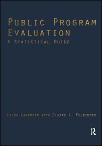 Public Program Evaluation
