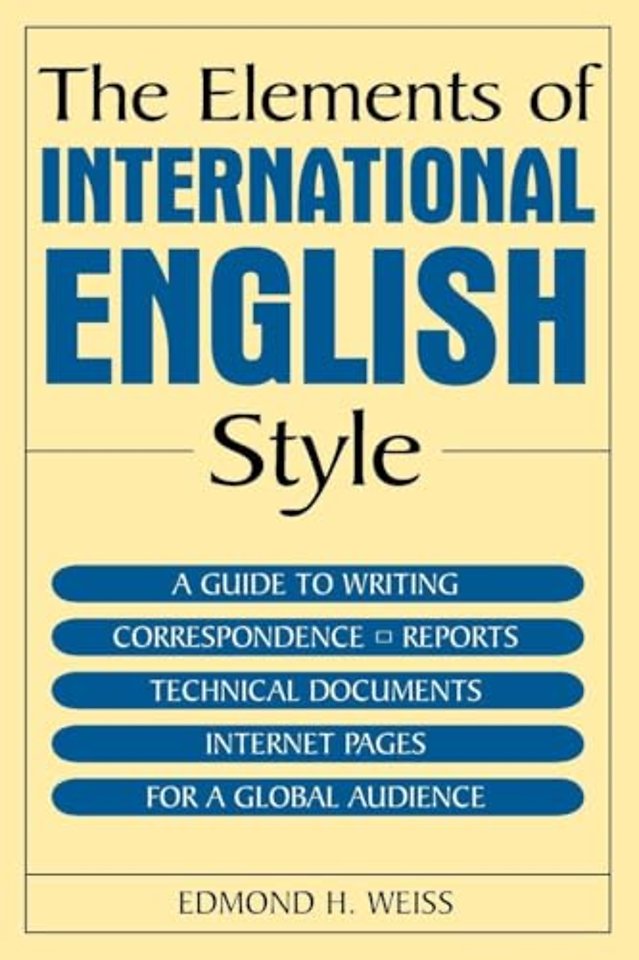 Elements of International English Style