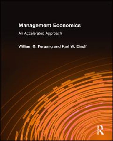 Management Economics: An Accelerated Approach
