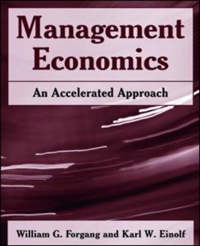 Management Economics: An Accelerated Approach