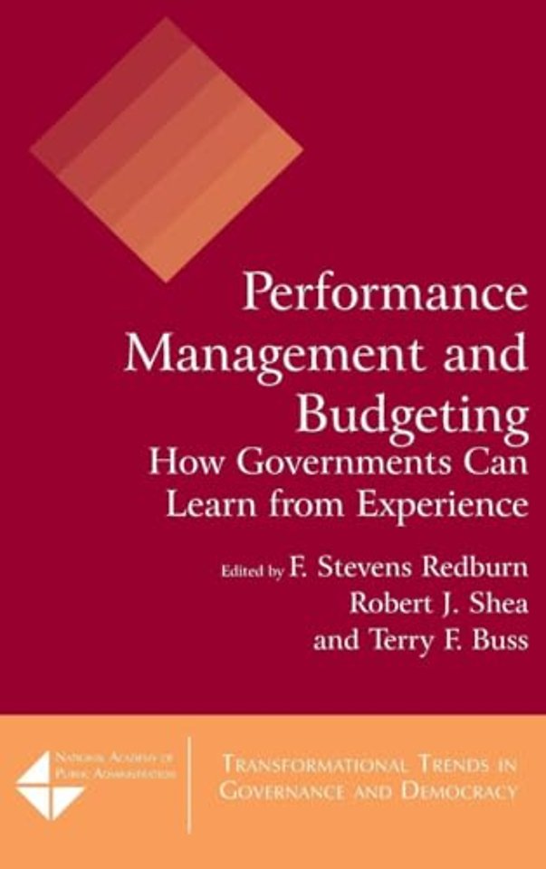 Performance Management and Budgeting