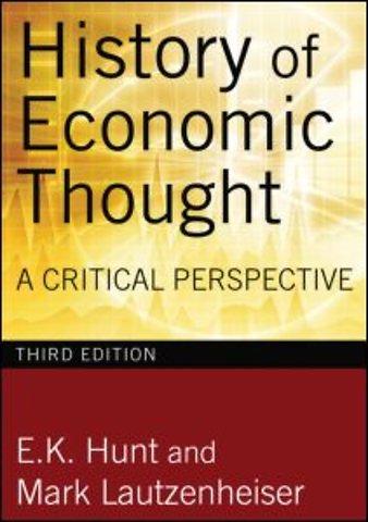 History of Economic Thought